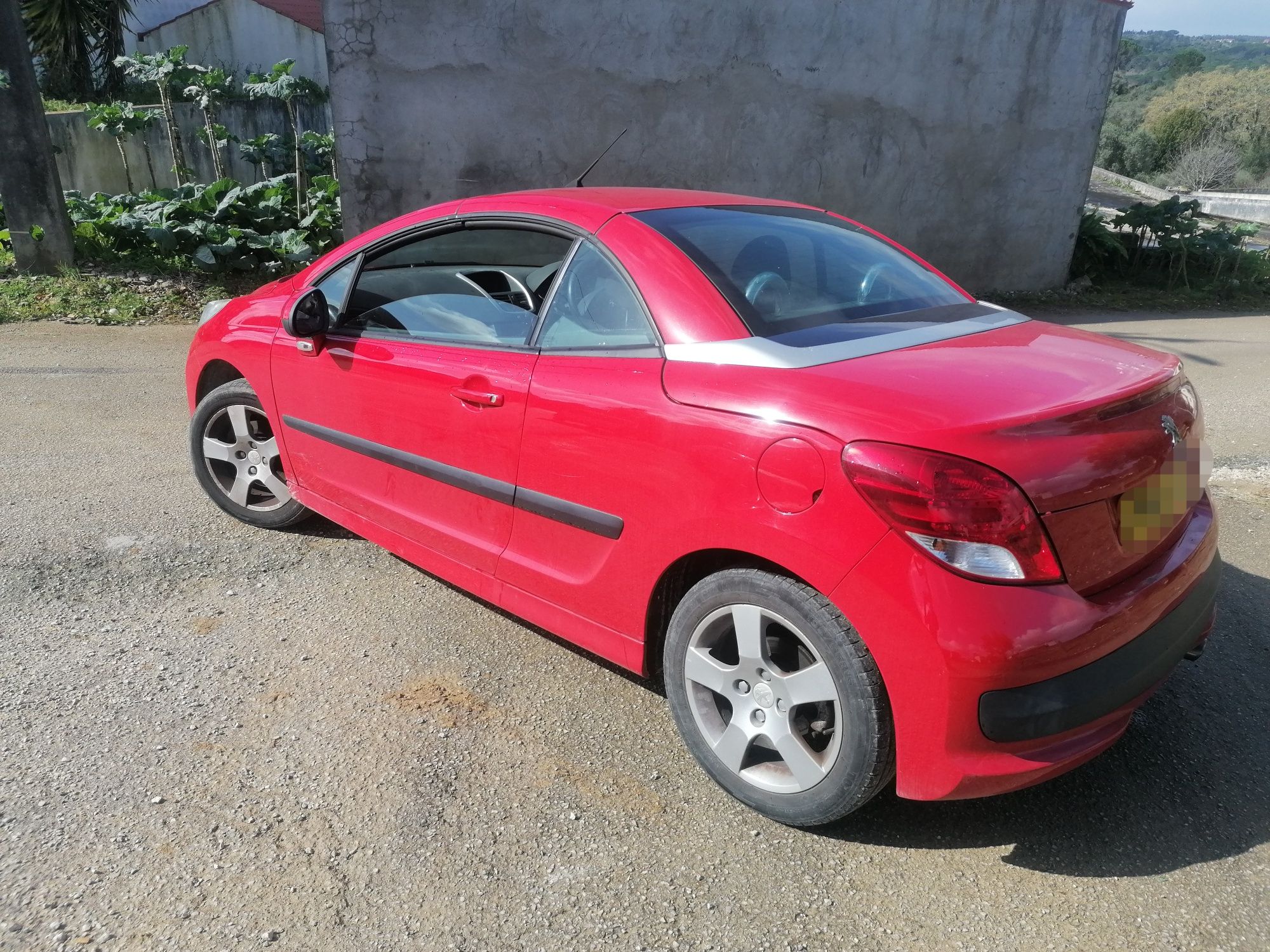 Peugeot 207 cc cabrio só peças