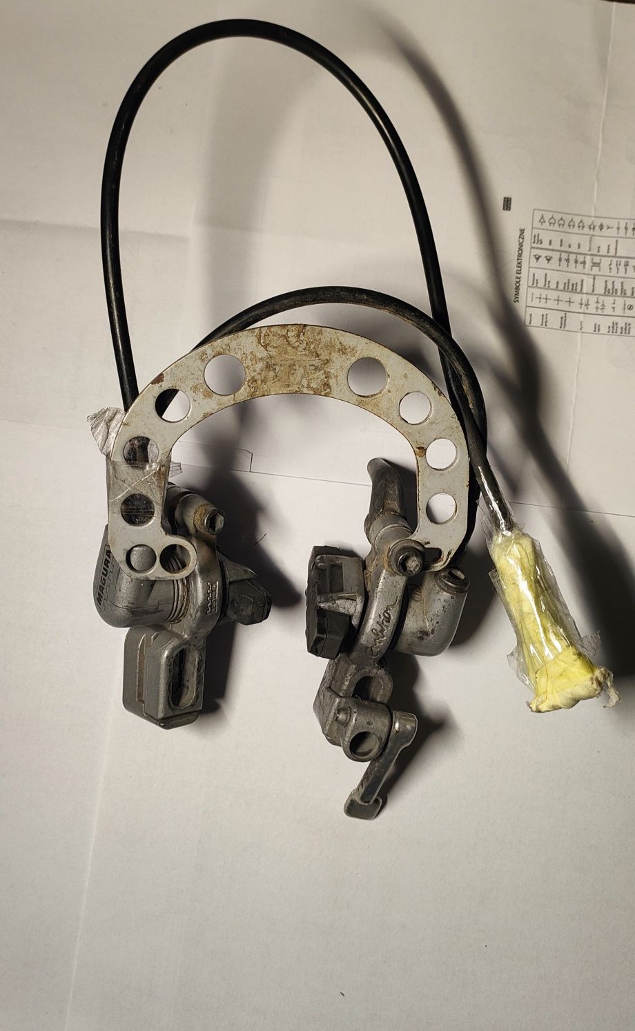 Hamulce Magura H33S szczękowe hydrauliczne