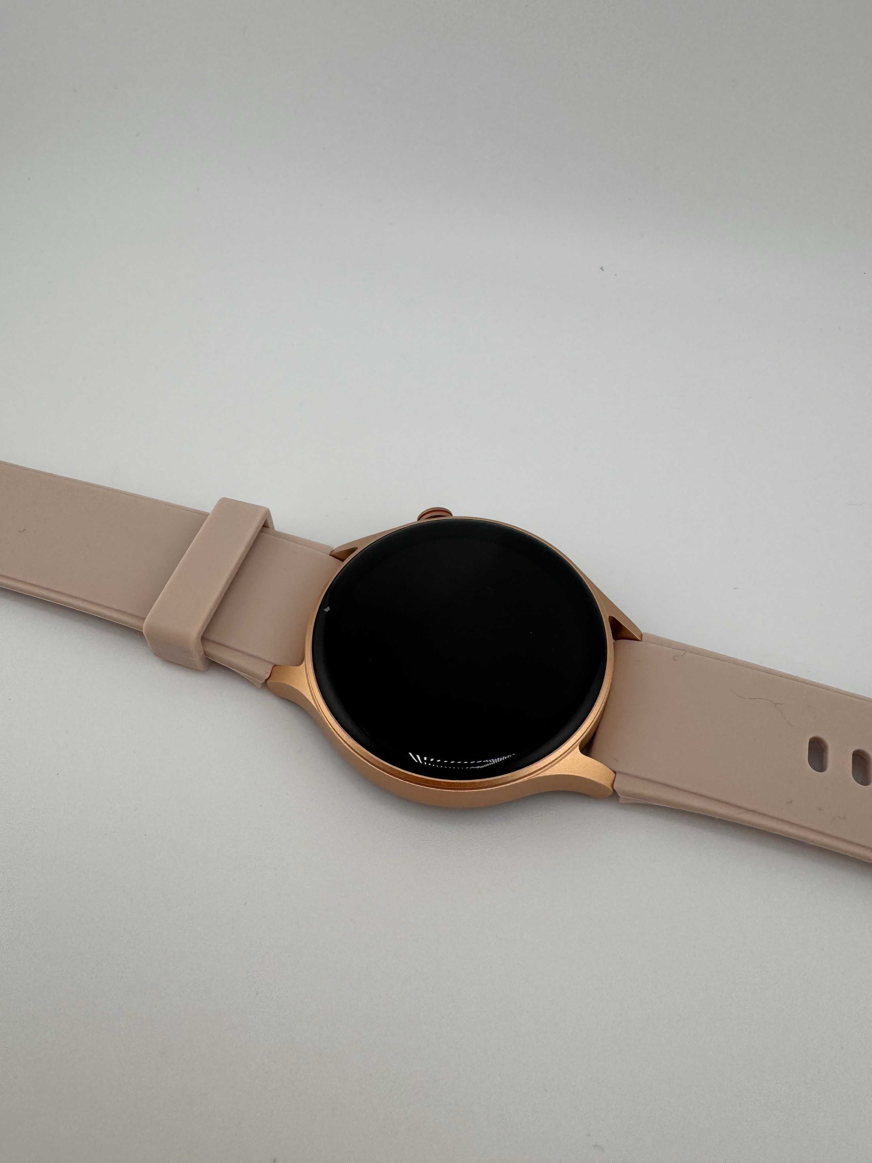 Smartwatch Veryfit AR-01 pudrowy róż Android IOS aplikacja