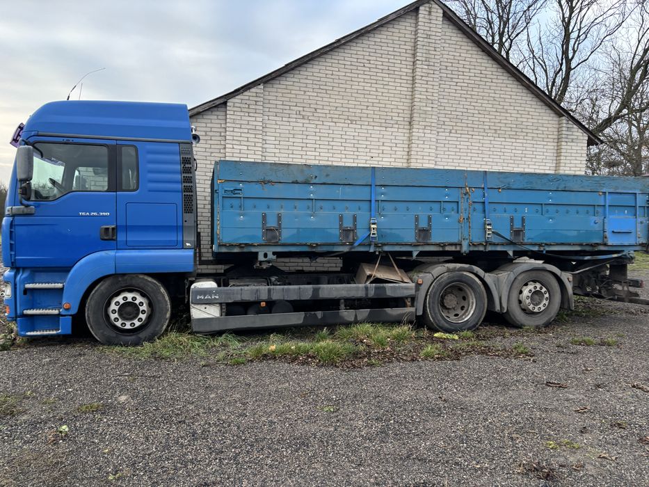 MAN TGA 26.390 • BDF 7.7 m • Common Rail • SPRAWNY • TANIE OC • OKAZJA