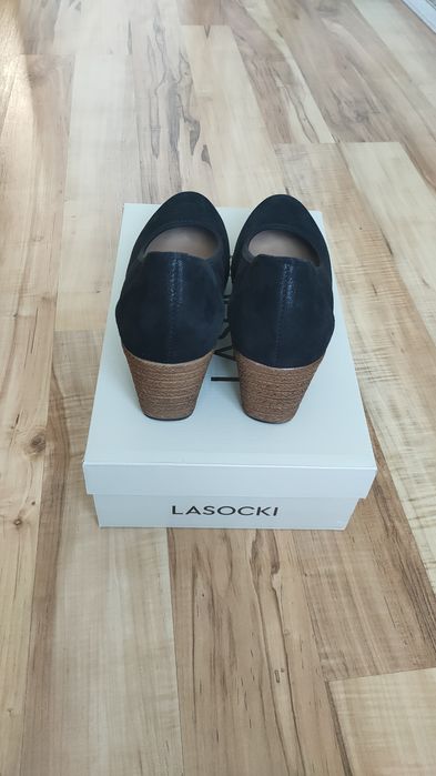Buty na koturnie Lasocki r.37