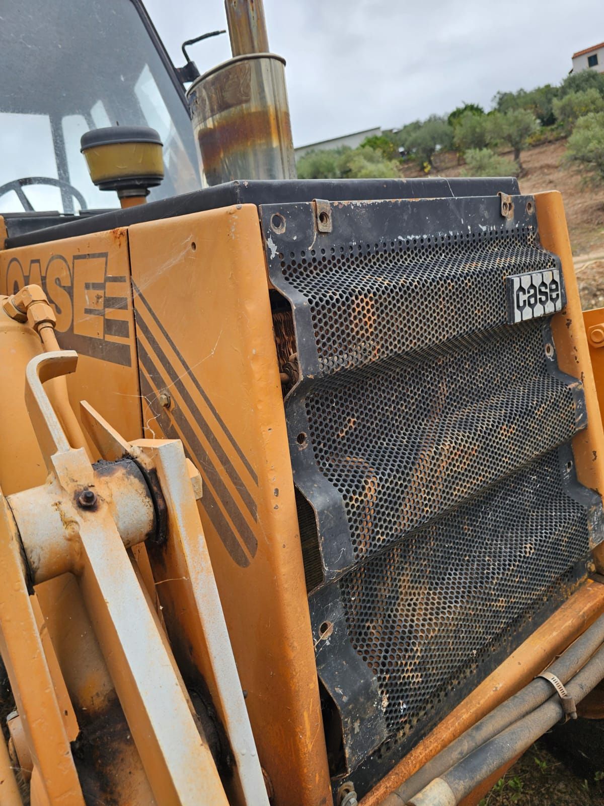 Retro escavadora CASE 580