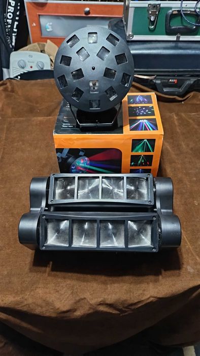 Światła ,Efekty Dyskotekowe LED 2 sztuki  dla mobilnego DJ lub Zespołu