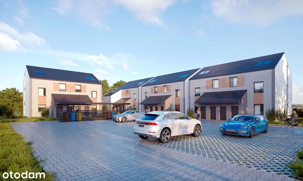 3-pokojowe mieszkanie 55m2 + ogródek Bezpośrednio