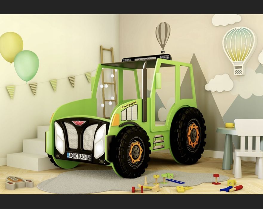 Łóżko dziecięce TRAKTOR