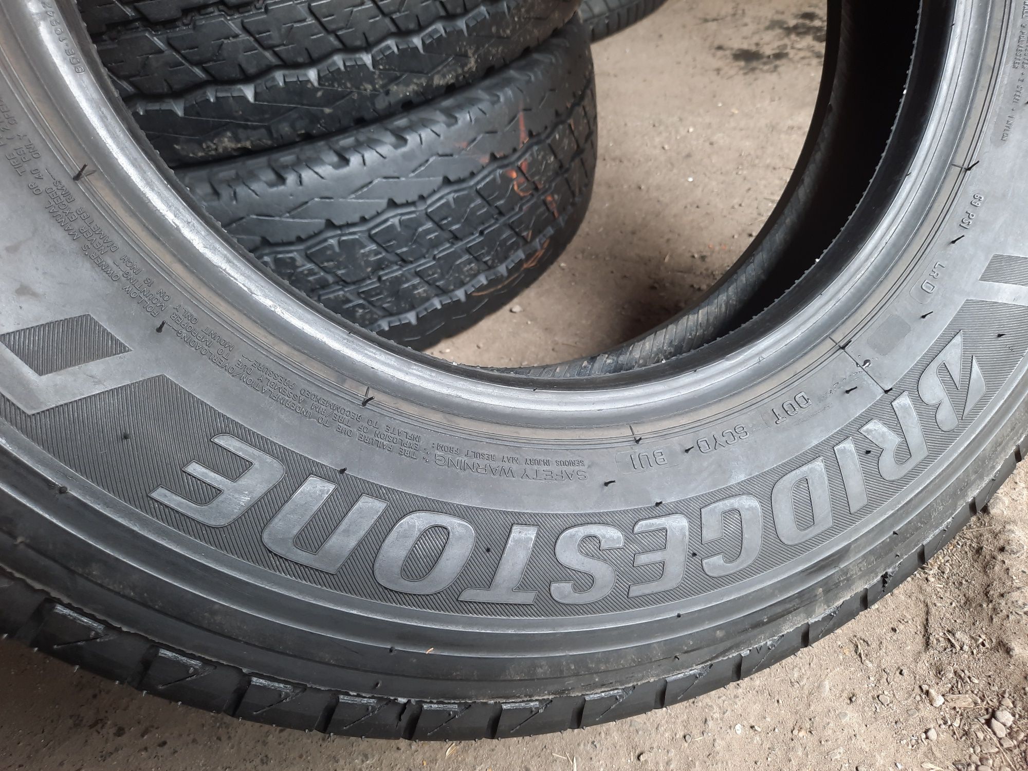 Літні шини 195/75 R16C Bridgestone Duravis R660 2шт. 7мм 2021