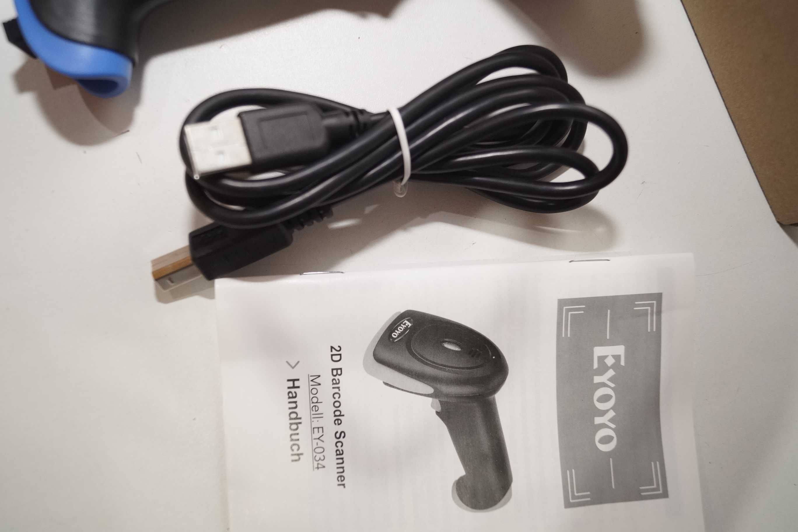 EYOYO EY-034 Bezprzewodowy skaner czytnik kodów kreskowych Bluetooth