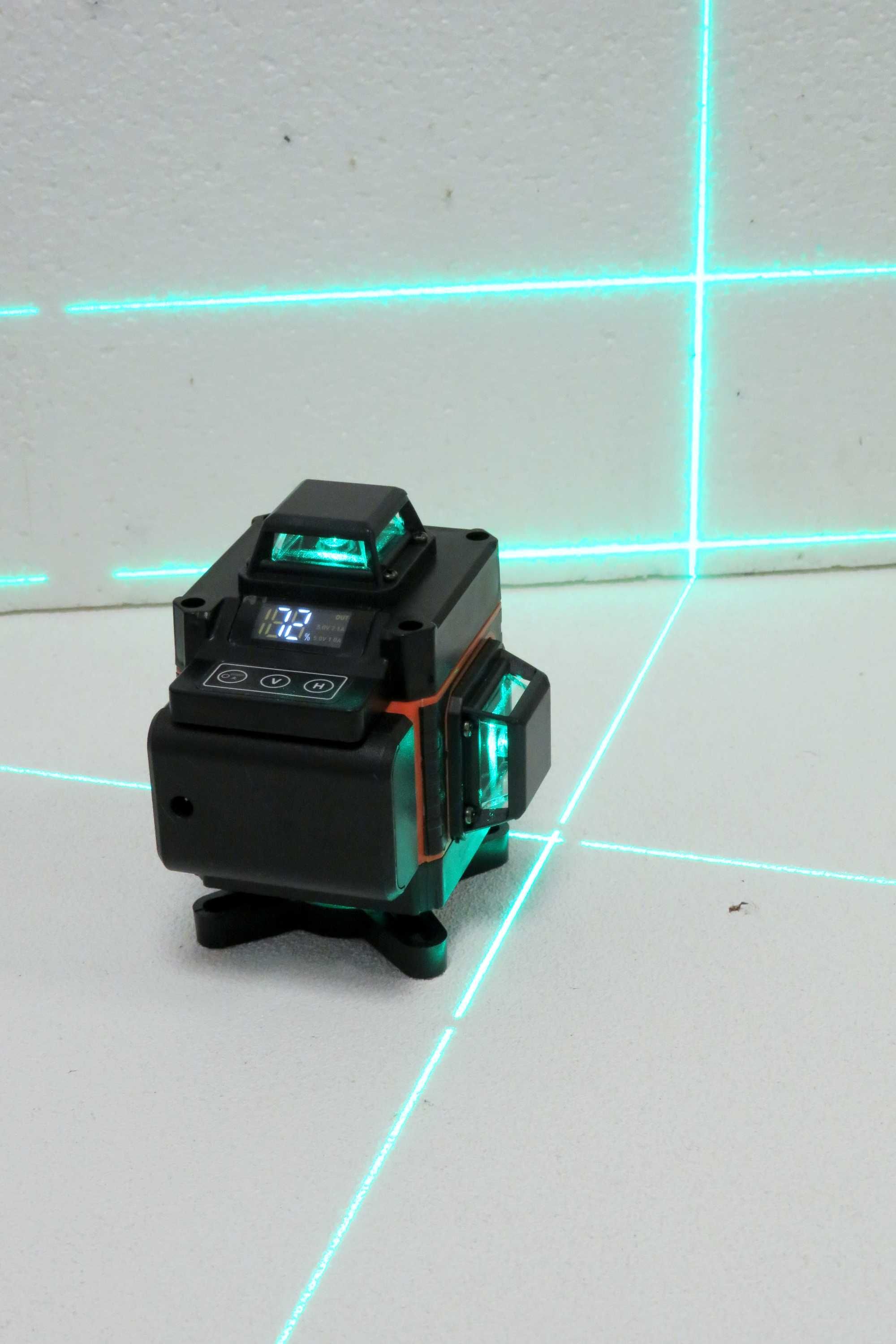 POZIOMICA laserowa z 16 liniami 360 4D