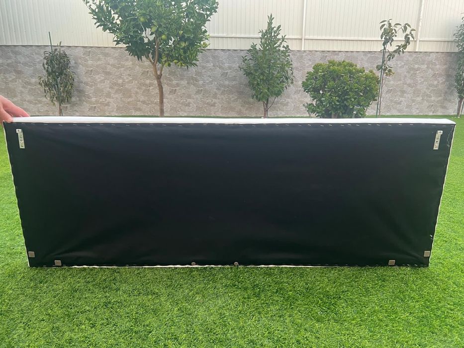 Cabeceira de cama -Pele Sintética-Branco -158cmx58cm(2und.disponíveis)