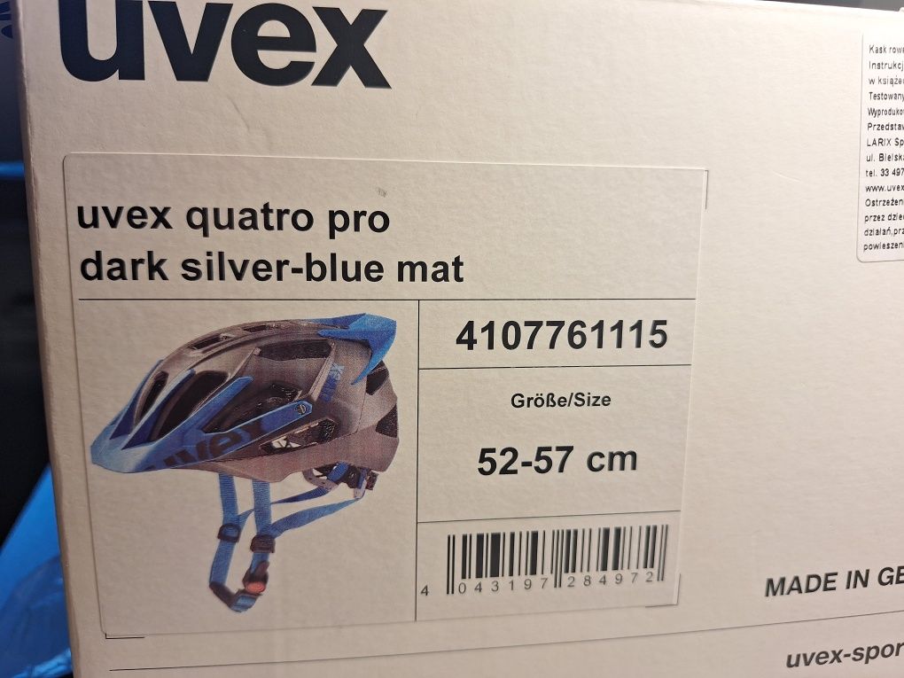 Kask Uvex Quatro pro 52-57 używany