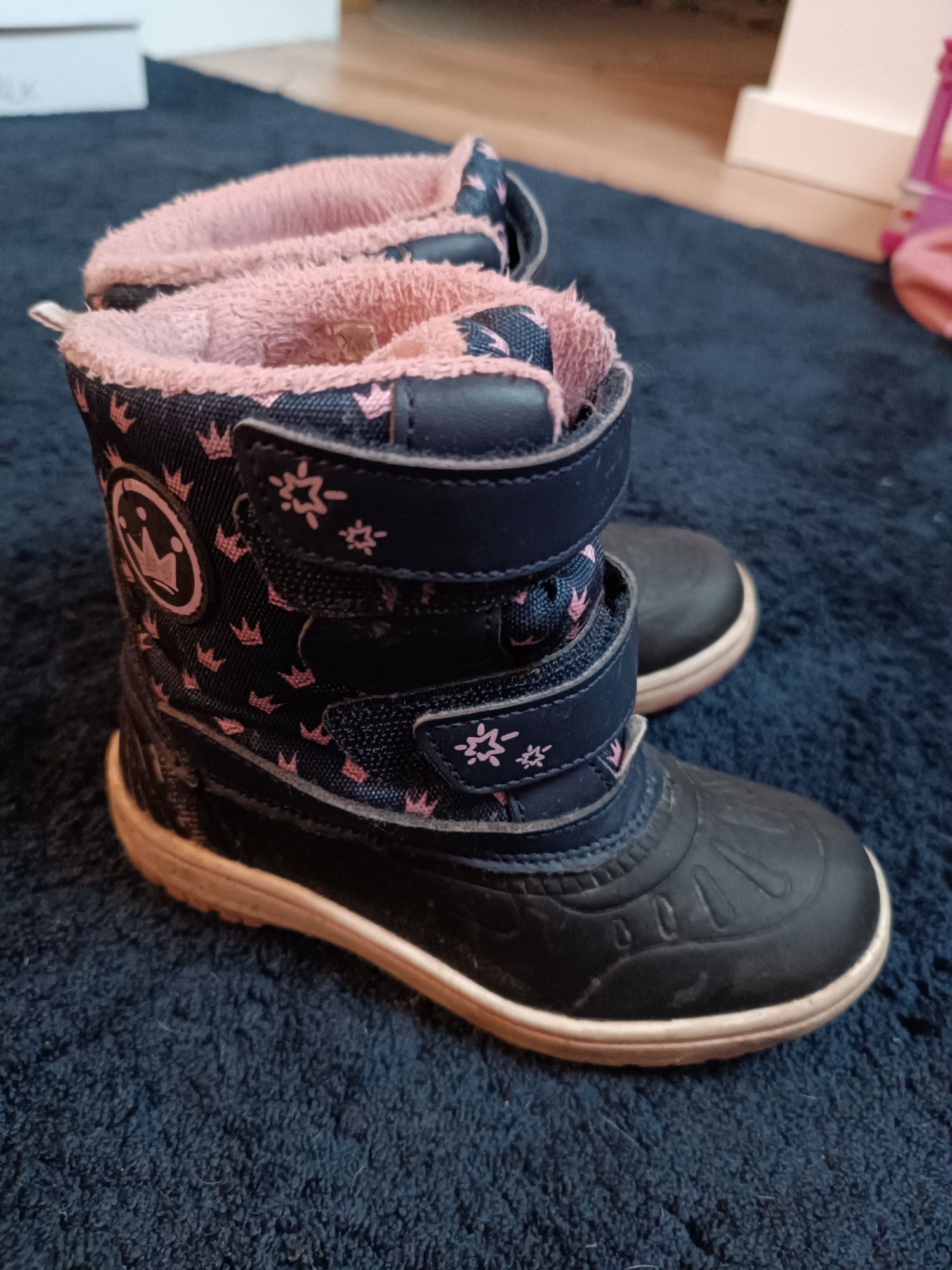 Buty jesienne i zimowe chłopiec i dziewczynka