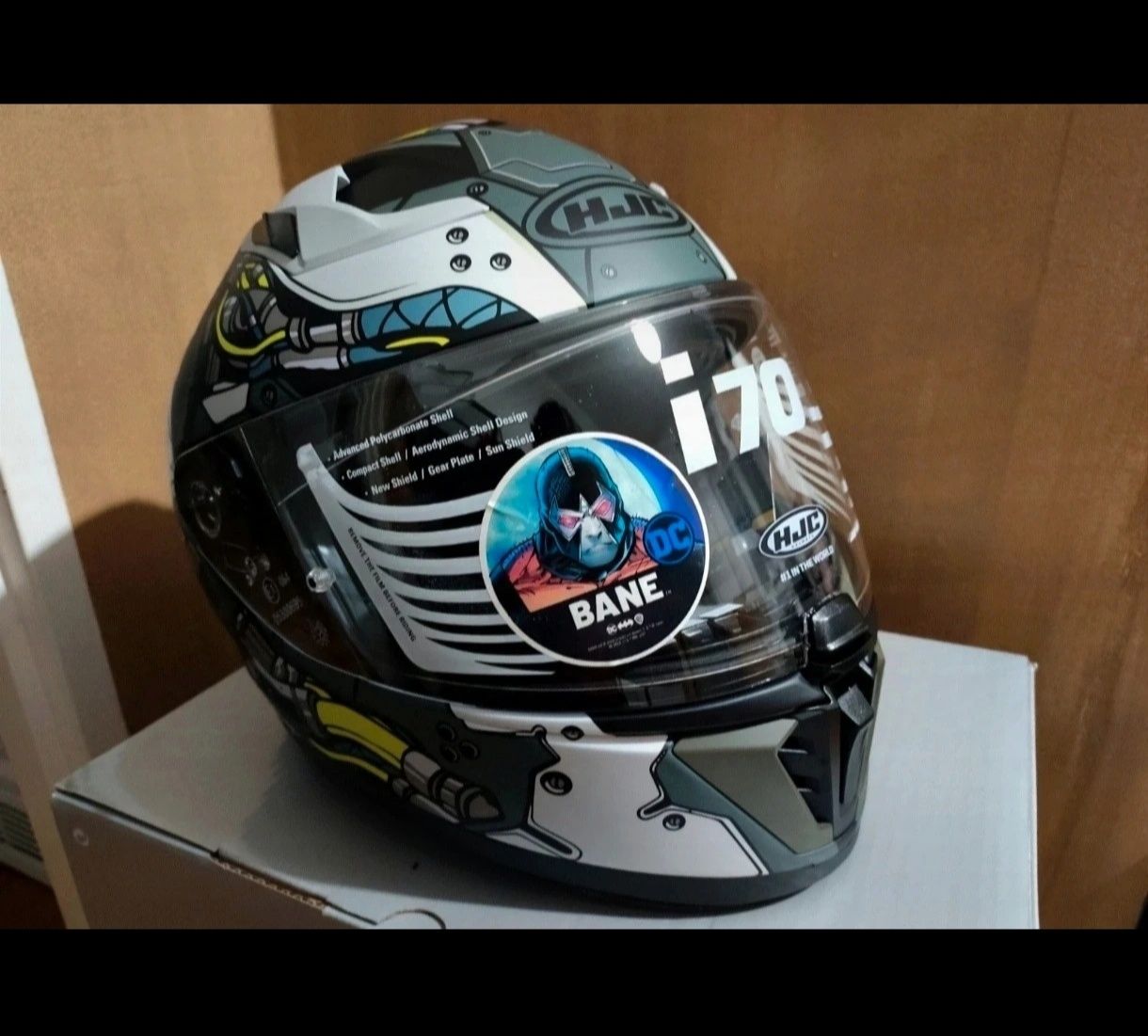 Nowy kask HJC i70 Bane DC r.XS