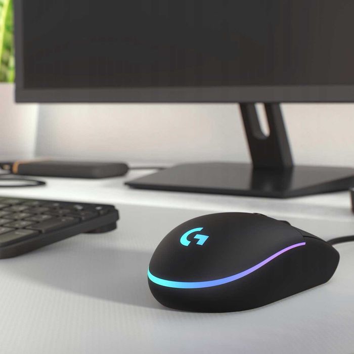 Myszka przewodowa Logitech G203 LightSync sensor optyczny