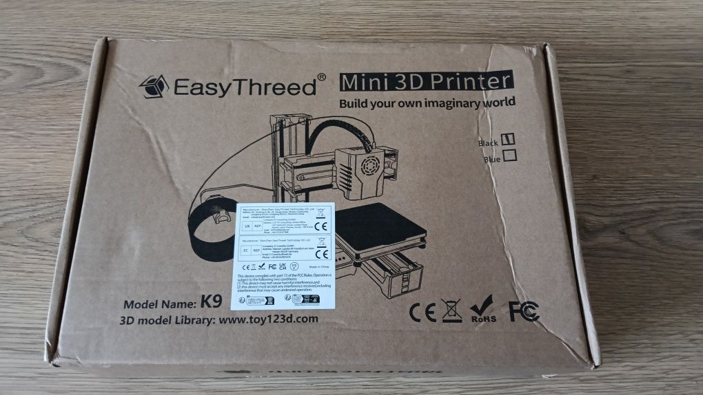 Міні 3D принтер для друку навчальний