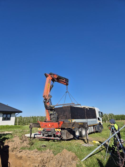 Szambo Betonowe Zbiornik Na Deszczówkę  PIWNICA Kanał 10m3 Parczew