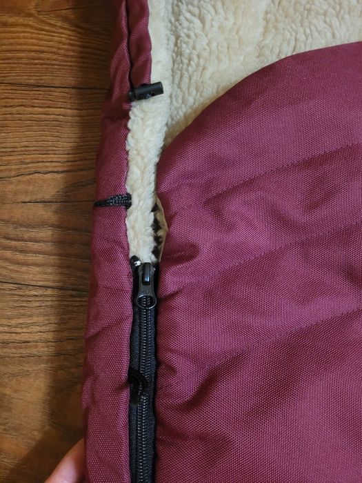 Конверт-чехол на овчині в коляску чи санки