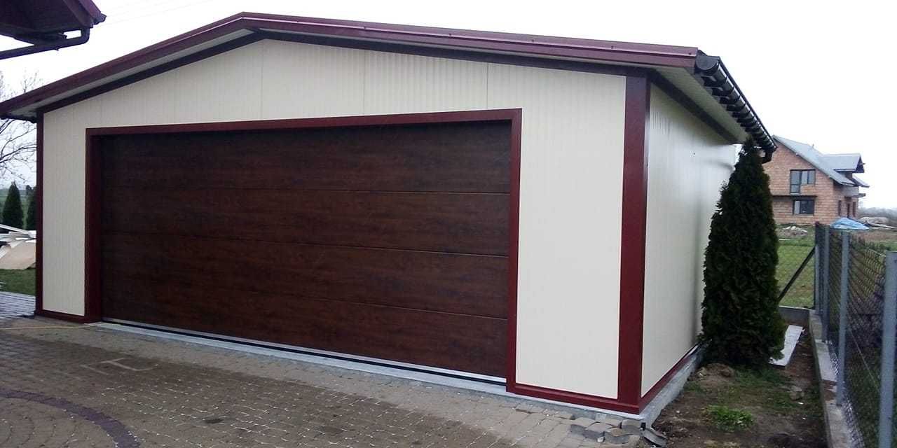 Brama garażowa, przemysłowa segmentowa