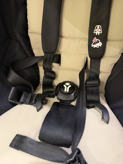 Прогулянкова коляска YOYO шасі Black