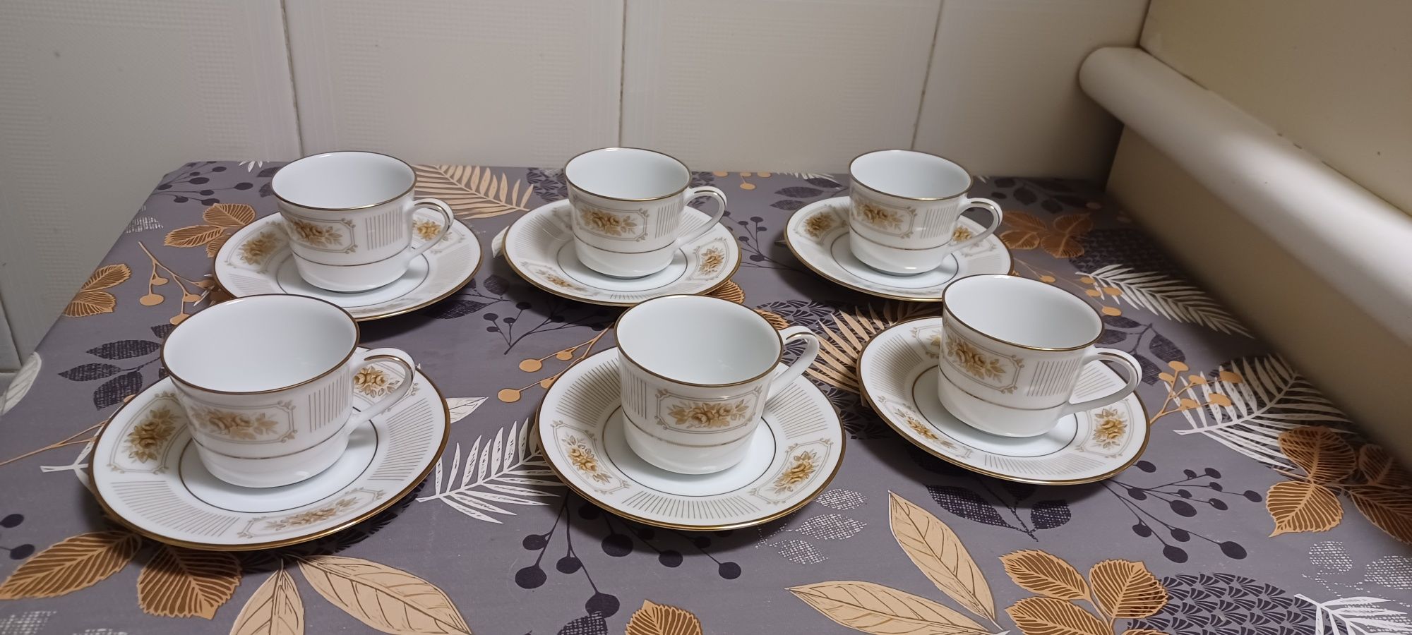 6 chávenas de café porcelana