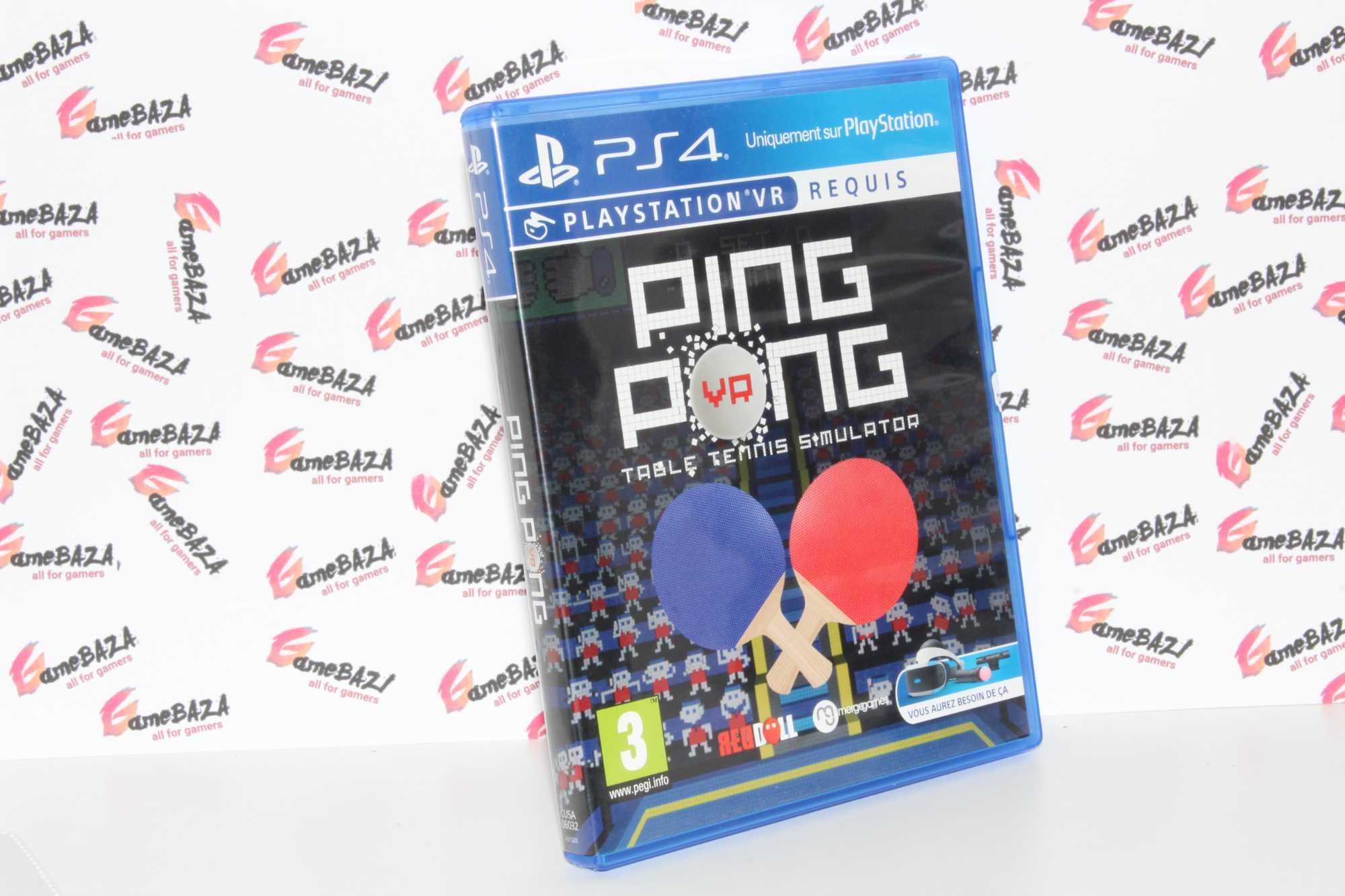 Ping Pong VR: Table Tennis Simulator Ps4 GameBAZA