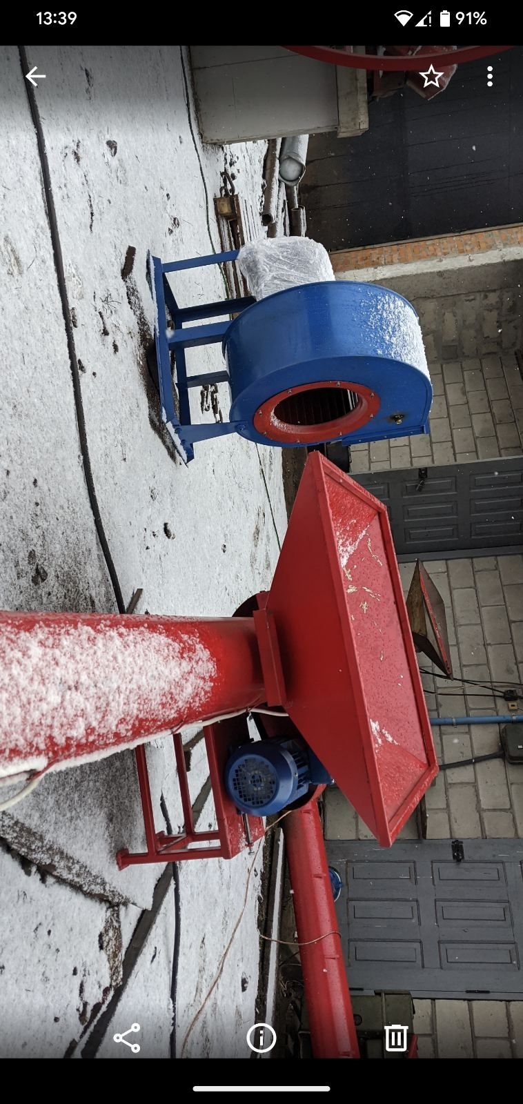 Зерносушарка бункерна