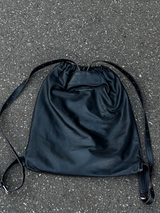 оригинальный рюкзак maison margiela сумка кожанная backpack