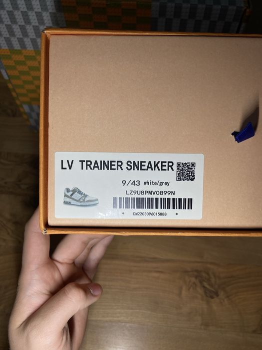 Louis Vuitton Trainer Gray