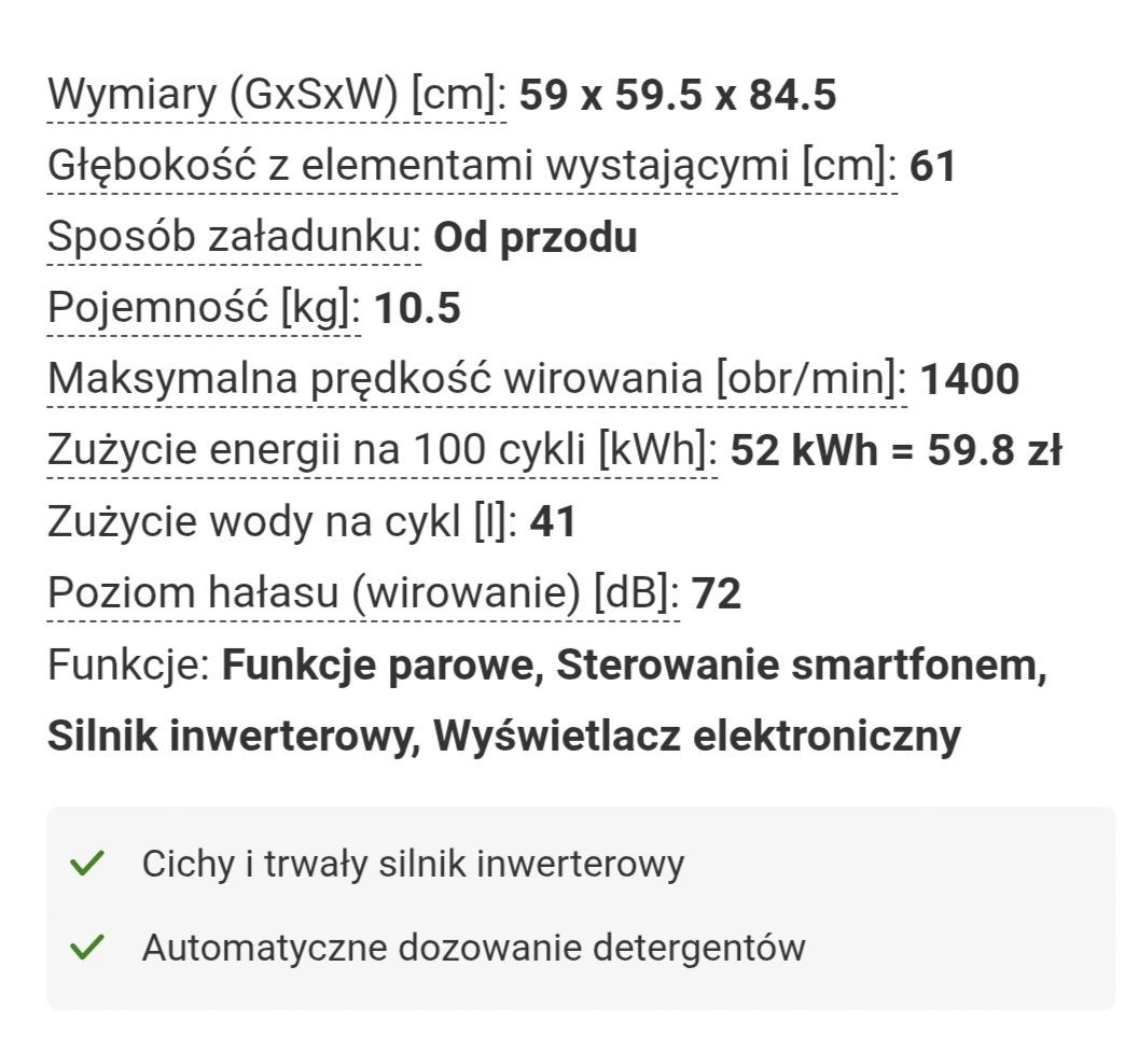Nowa pralka automatyczna Haier