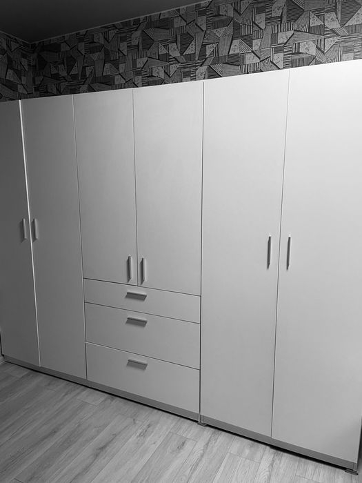 Габаритный шкаф шафа Modern матовый белый Matte White.