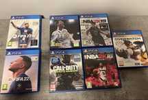 Jogos PS4 - Fifa / NBA2K / Call of Duty / Overwatch