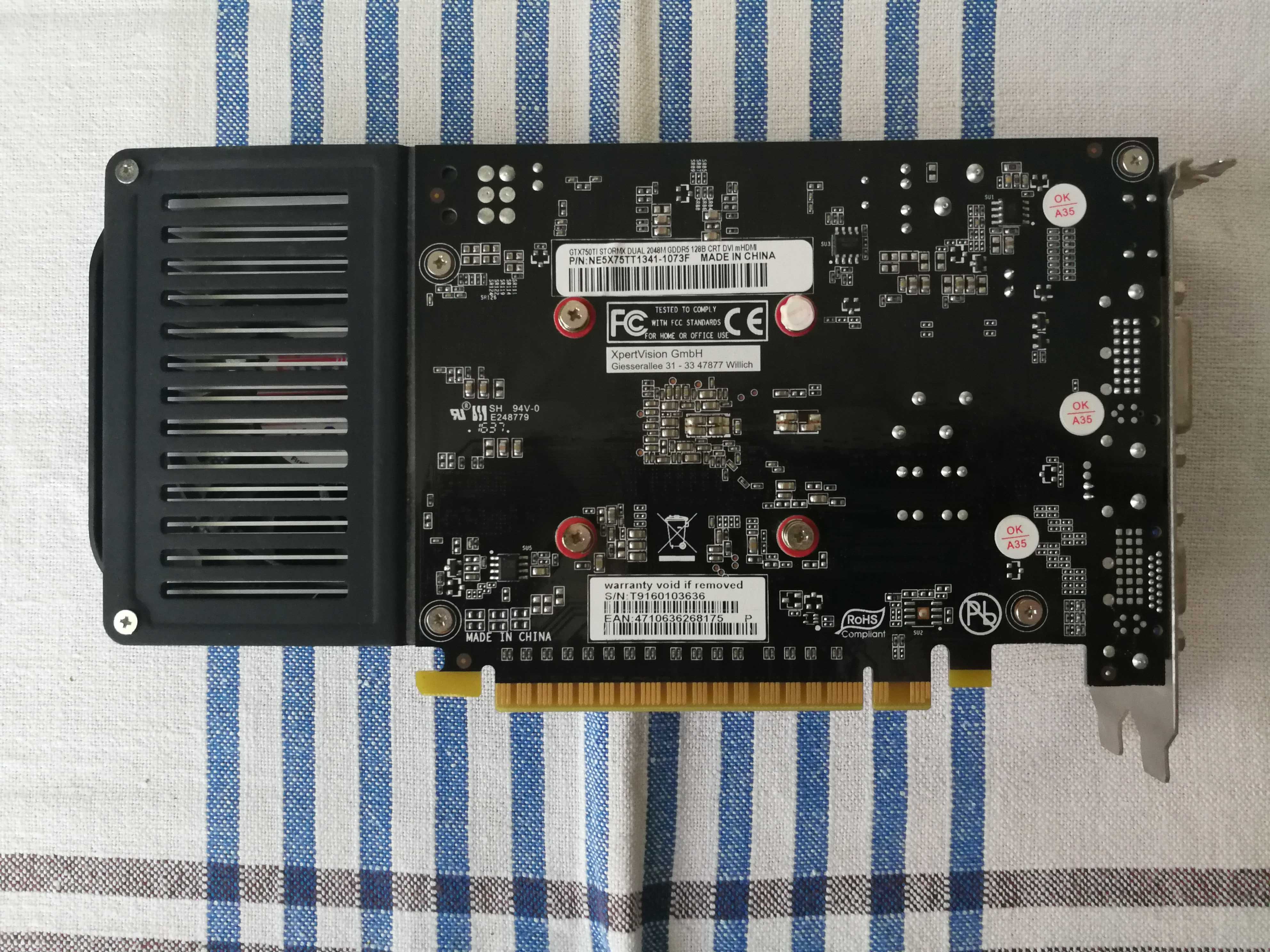 Karta graficzna Palit GTX 750 Ti StormX Dual 2GB GDDR5