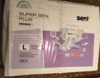 Super Seni Plus L pieluchomajtki 30 sztuk