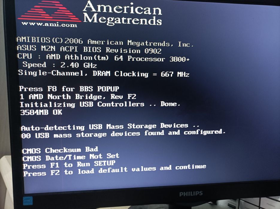 Płyta główna Asus + procesor + 3,5gb ram