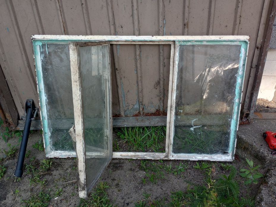 Okna metalowe garaż warsztat