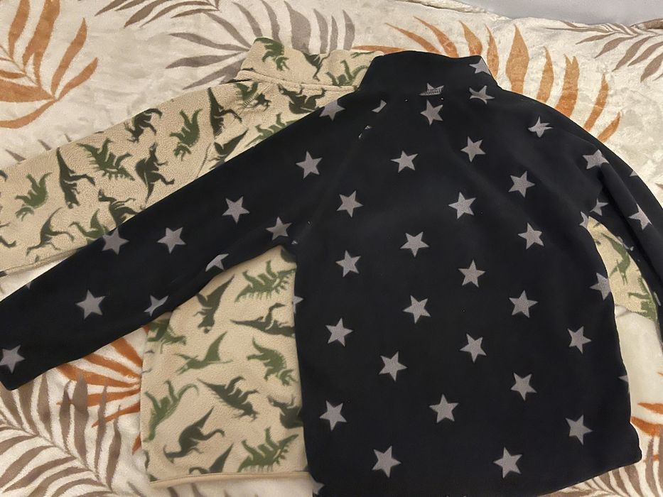 Dwa polary dziecięce H&M rozmiar 122/128 cm