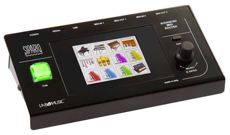 Lab4music - Sipario ROUTER MIDI