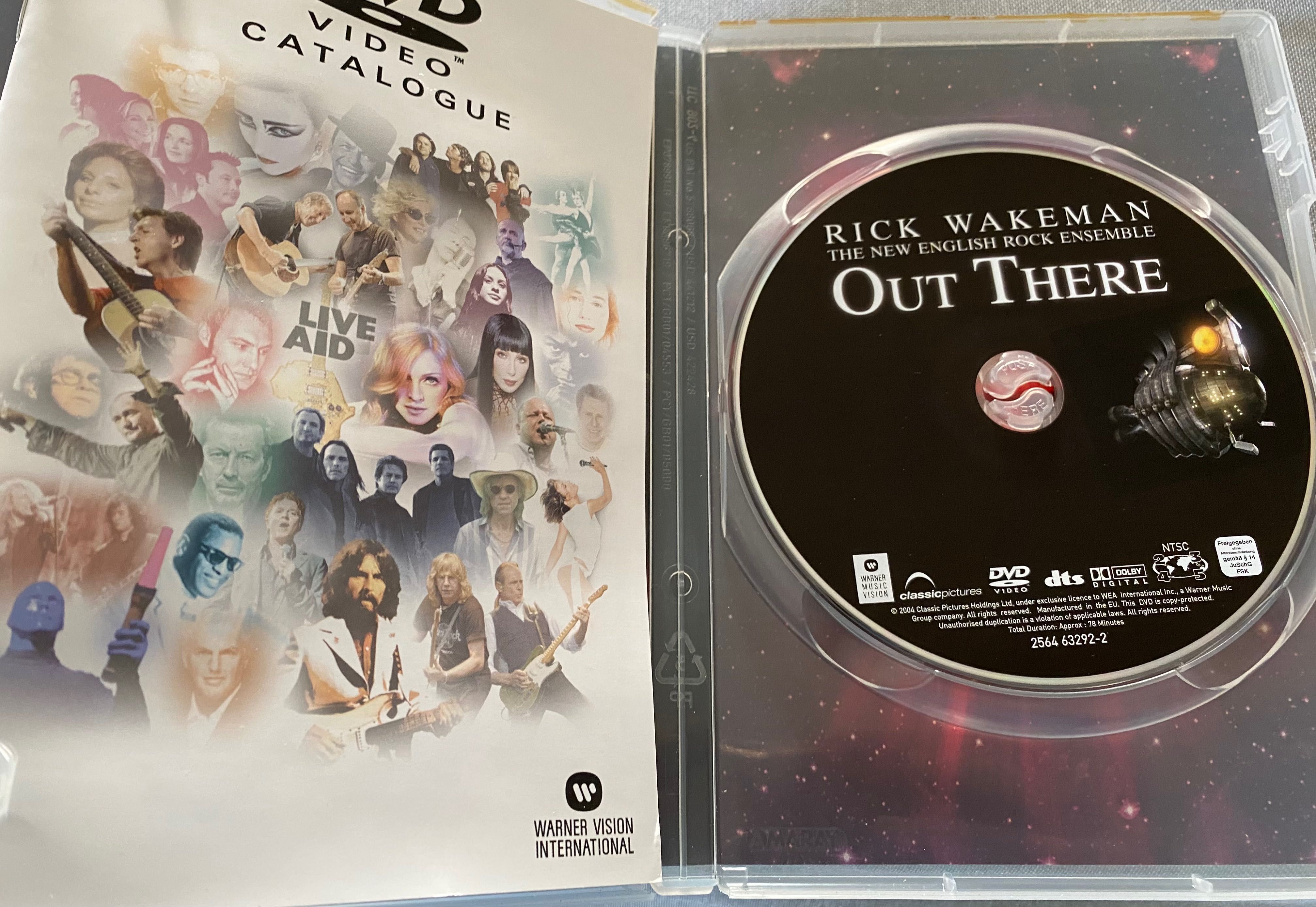 2 DVD de Rick Wakeman