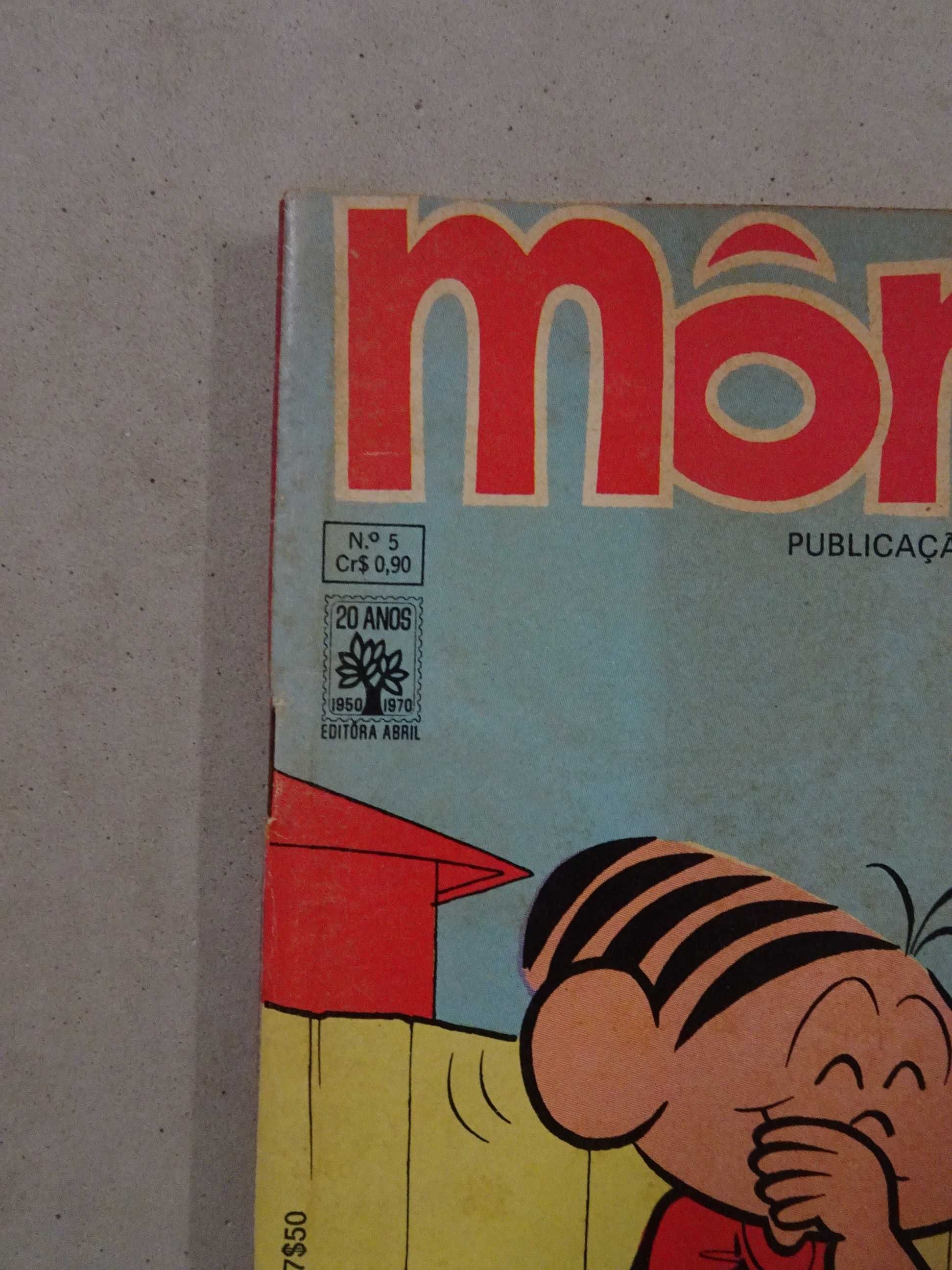 Raro livro Abril - Mónica nº 5 - 1970