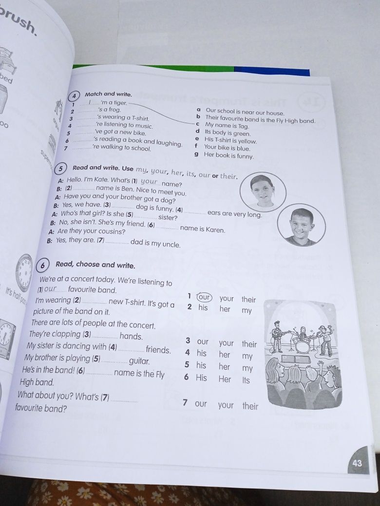 FlyHigh Ukraine 3 Pupils book Activity book