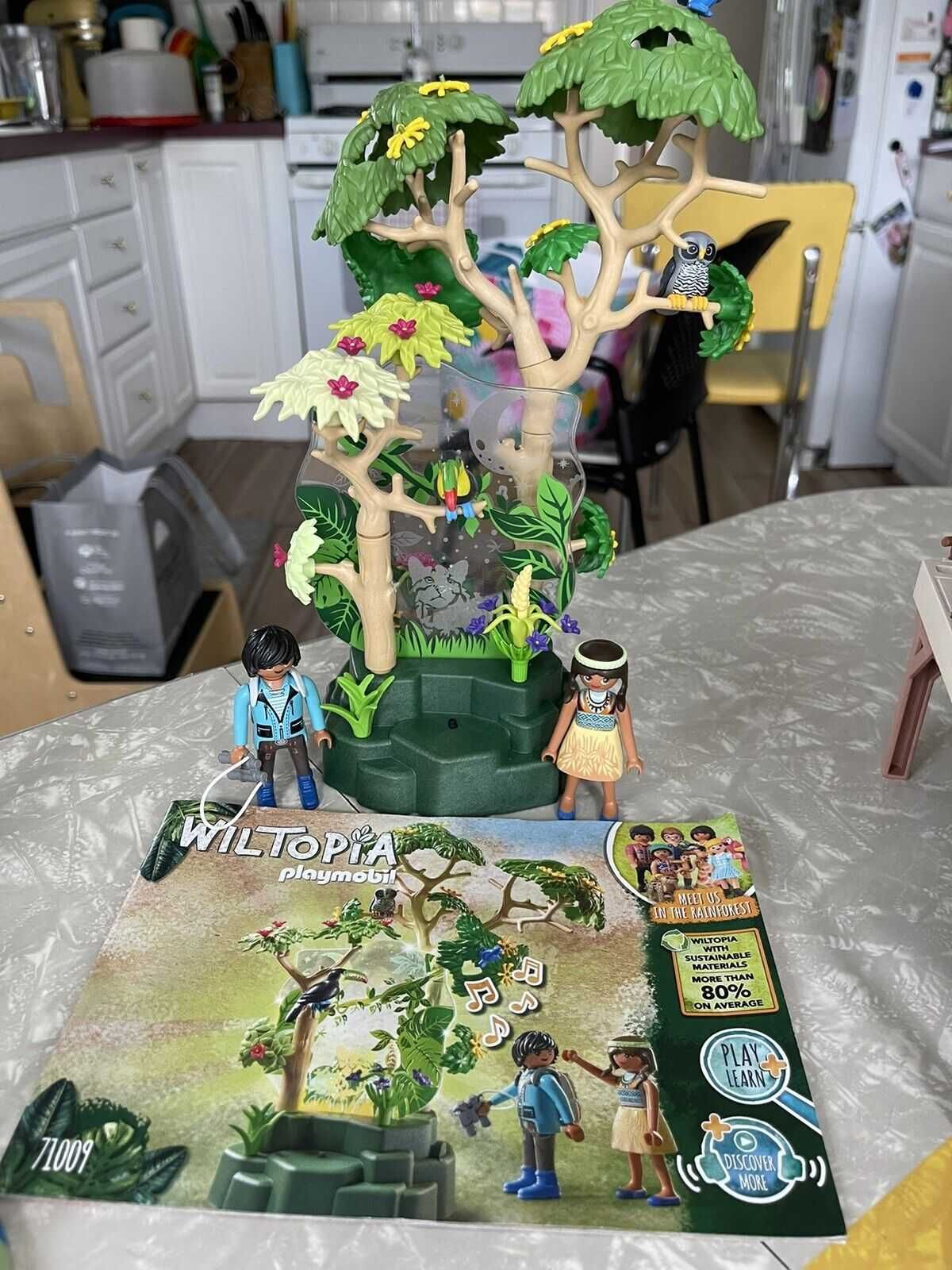конструктор, игровой  набор  PLAYMOBIL   ночник  тропический лес
