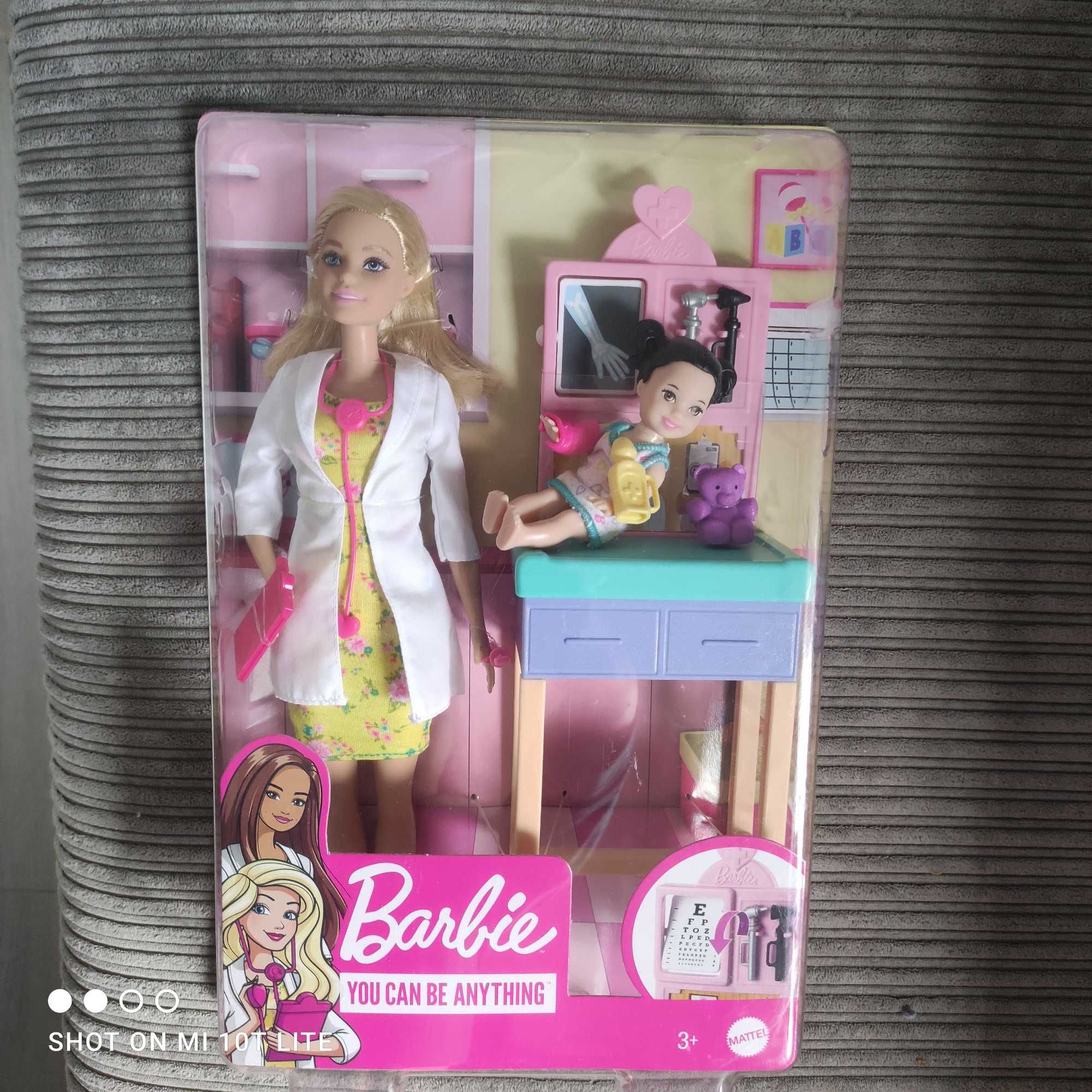 Zestaw Barbie pediatra