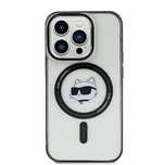 Etui Karl Lagerfeld IML Choupette's Head MagSafe do iPhone 15 Plus - p