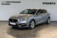 Seat Leon FR 1.5TSI mhev 150KM DSG 2021 r., salon PL, I wł., f-a VAT, gwarancja