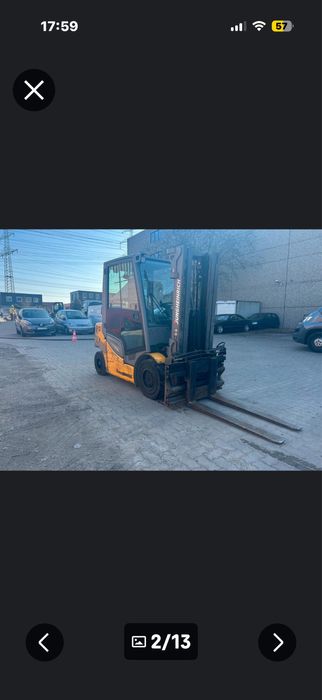 Empilhador Jungheinrich triplex de 2019