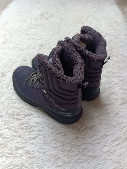 Buty trekkingowe zimowe ocieplane męskie Quechua waterproof rozmiar 43