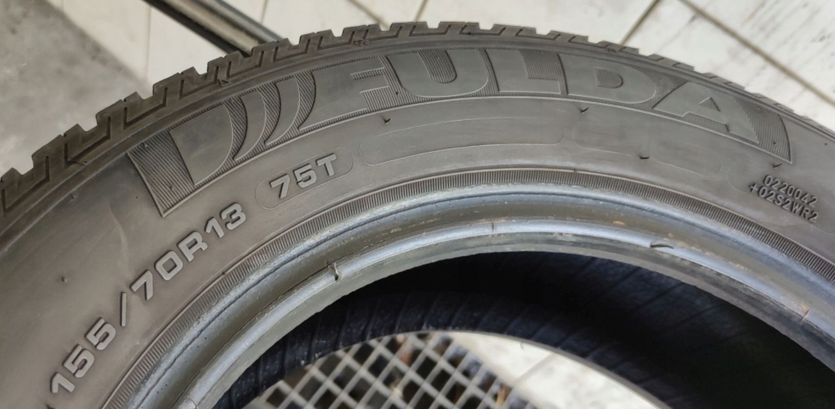 2x 155/70r13 Fulda MultiControl 4,97mm 2022r D/C/69dB