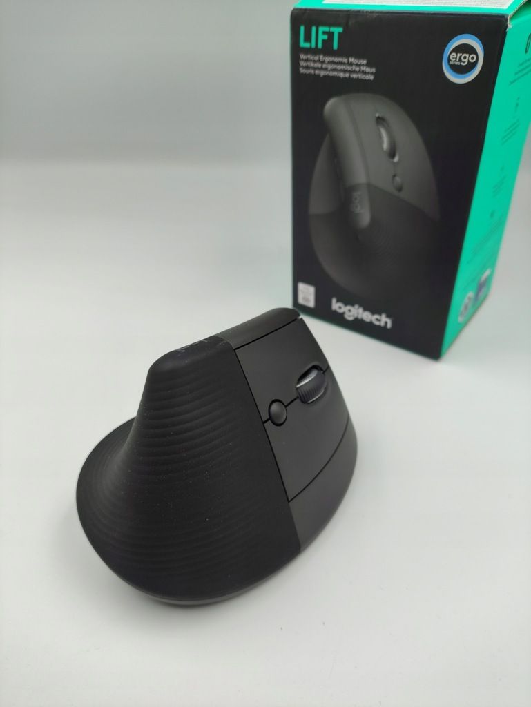 Mysz Myszka bezprzewodowa Logitech D1004 Lift R Grafitowa