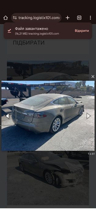 Розборка Tesla model S 100d 90d 60d