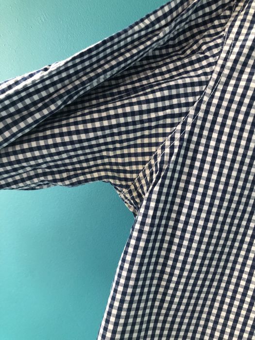 Koszula w kratę z długim rękawem diverse M medium regular fit