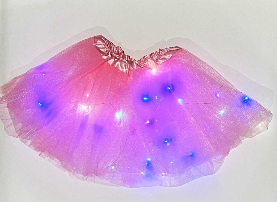 Spódniczka tiulowa LED- mix kolorów